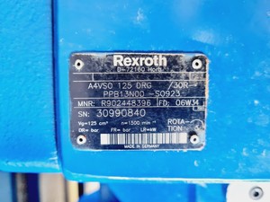 Thumbnail image of Rexroth Hydraulic Power Pack A4VSO 125 DRG Pump Unit