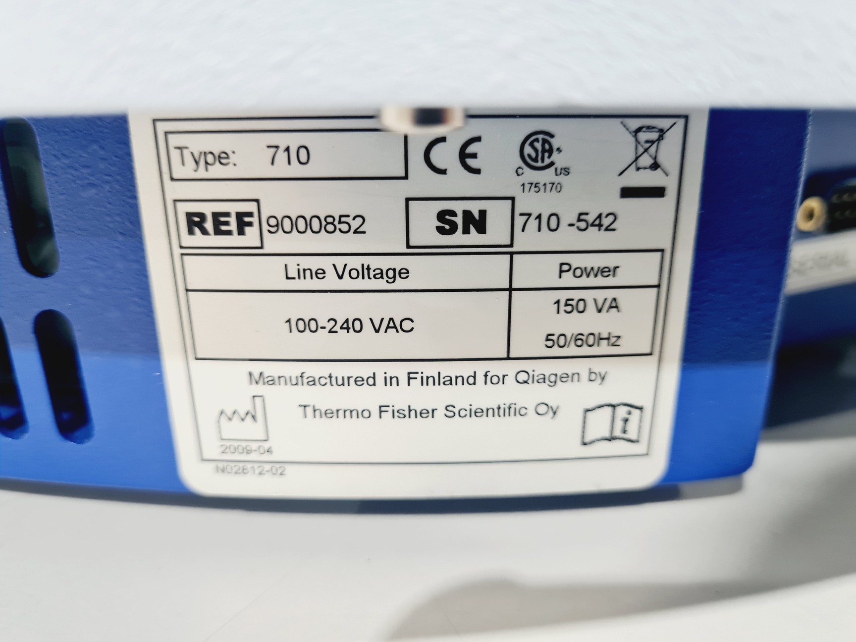 Image of Qiagen BioSprint 96 Model 710 Automated DNA/RNA Extraction System w/ Accessories