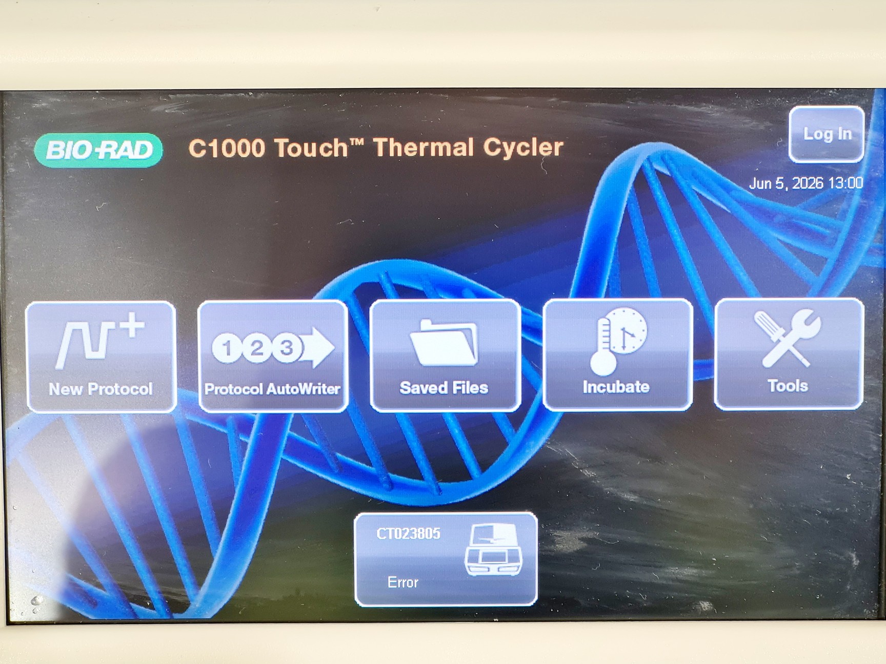 Image of Bio-Rad C1000 Touch w/ CFX96 Real-Time System PCR Machine Lab