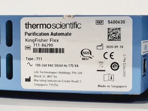Thumbnail image of Thermo Kingfisher Flex 711 Purification System (2020) Lab