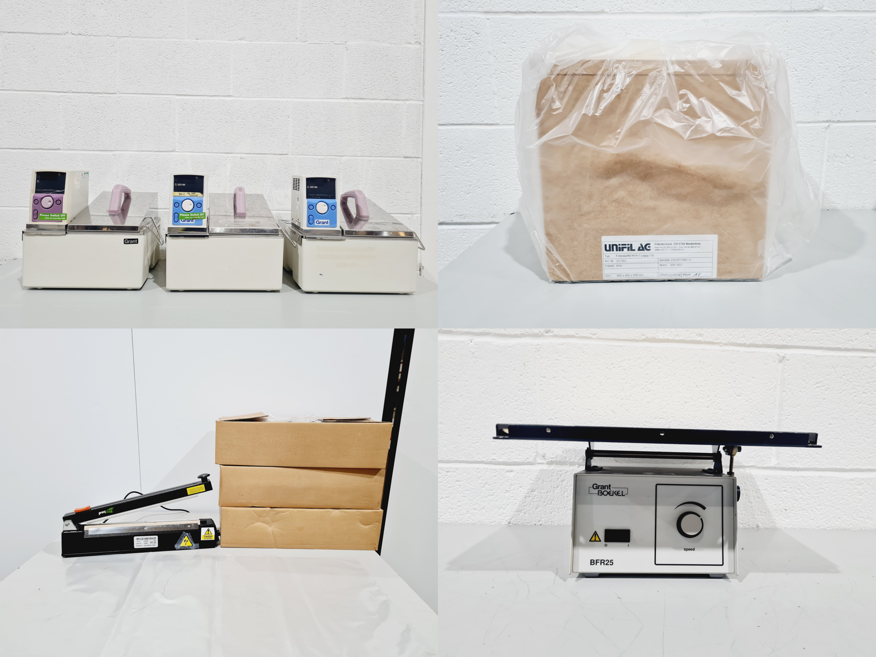 Image of Mixed Job Lot of Laboratory Equipment - Grant, Clifton, Stuart, Eppendorf