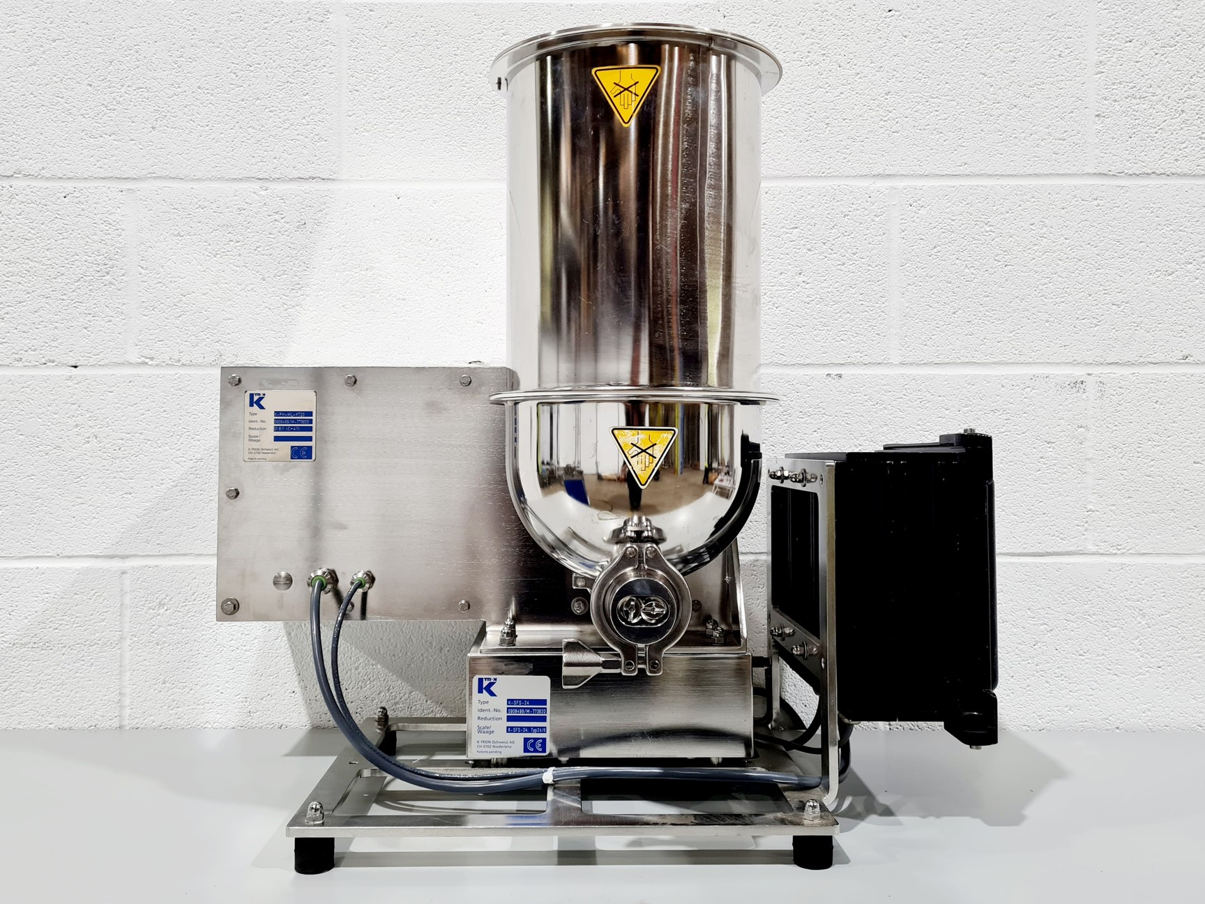 Image of Coperion K-Tron KT20 Twin Screw Feeder with Hopper & Accessories
