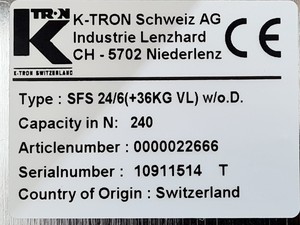 Thumbnail image of Coperion K-Tron KT20 Twin Screw Feeder with Hopper & Accessories