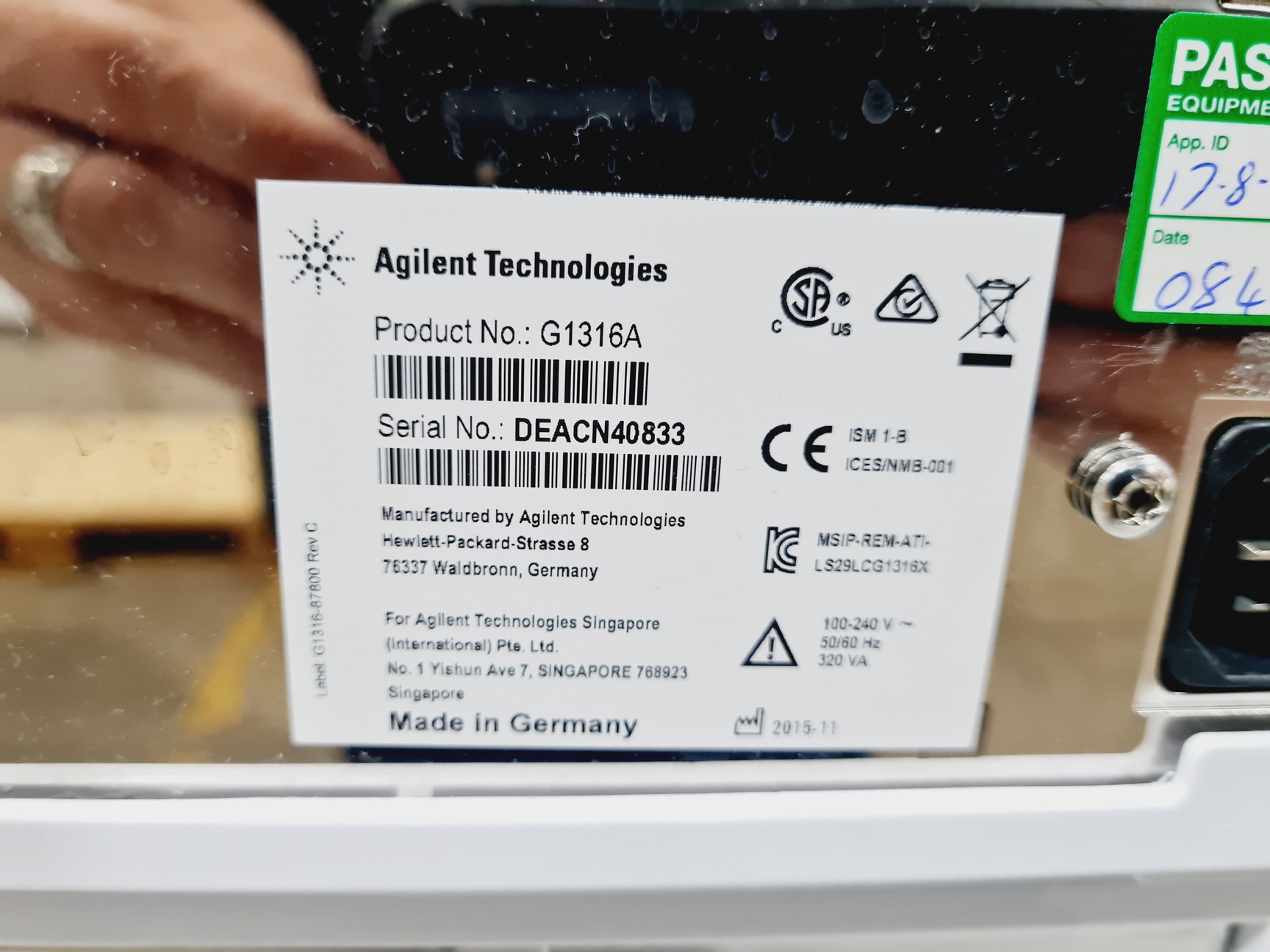 Image of Agilent 1260 Infinity HPLC System G1322A/G1310B/G1314B/G1316A/G1329B
