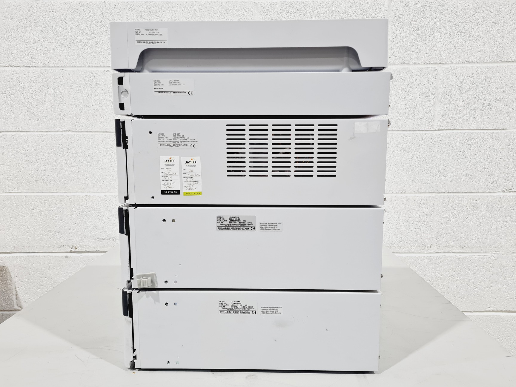 Image of Shimadzu Prominence HPLC System SIL-20AC/CT0-20AC/DGU-20A3R/SPD-20A/RF-20A/LC-20
