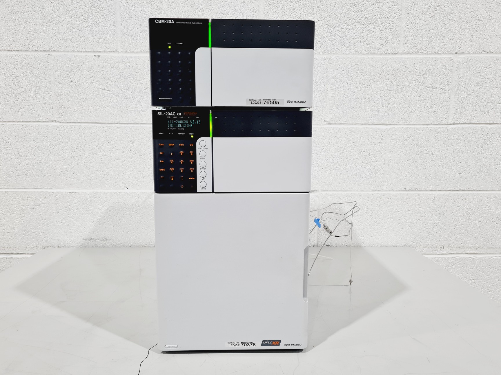Image of Shimadzu Prominence HPLC System SIL-20AC/CT0-20AC/DGU-20A3R/SPD-20A/RF-20A/LC-20