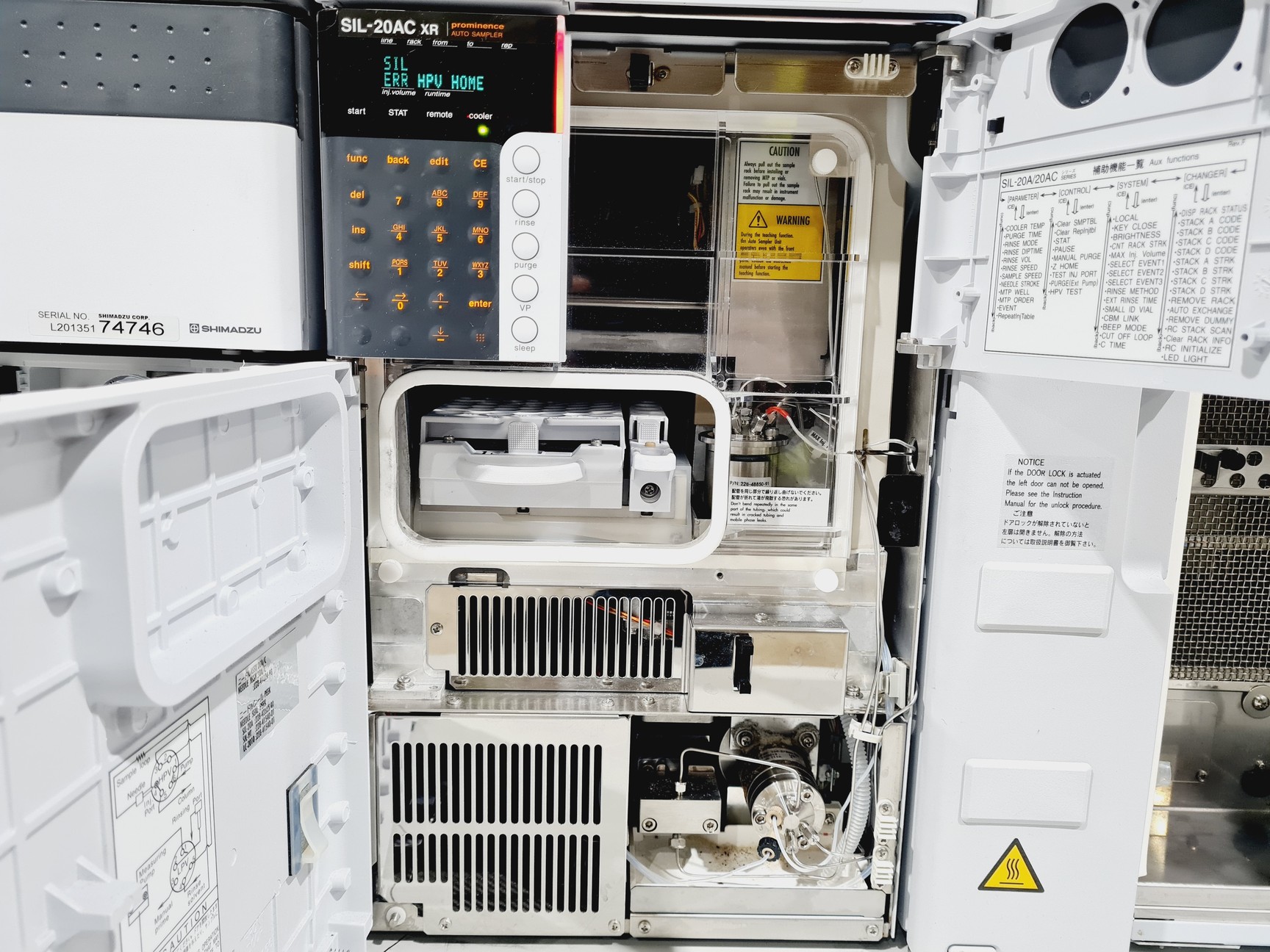 Image of Shimadzu Prominence HPLC System SIL-20AC/CT0-20AC/DGU-20A3R/SPD-20A/RF-20A/LC-20