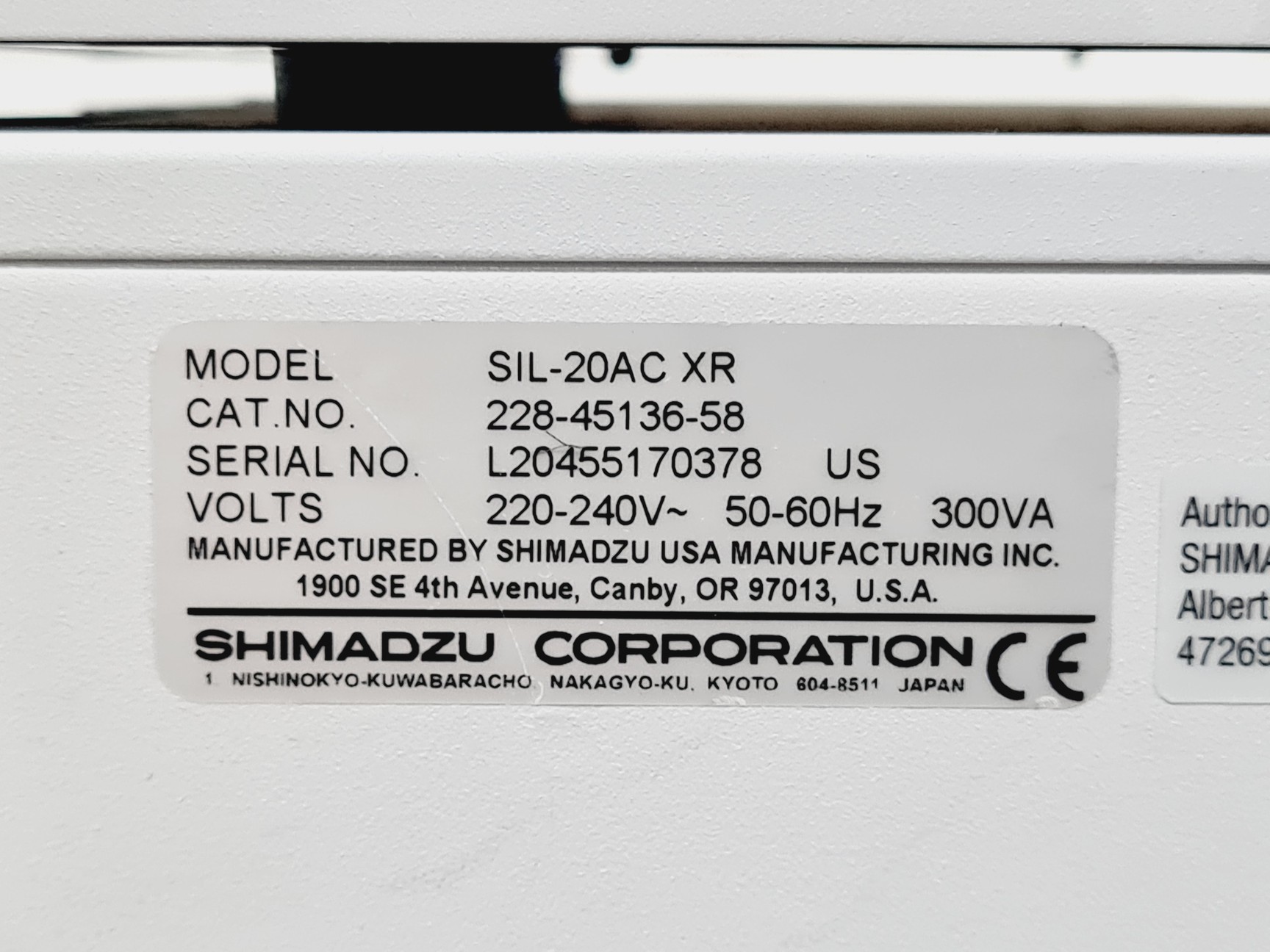 Image of Shimadzu Prominence HPLC System SIL-20AC/CT0-20AC/DGU-20A3R/SPD-20A/RF-20A/LC-20