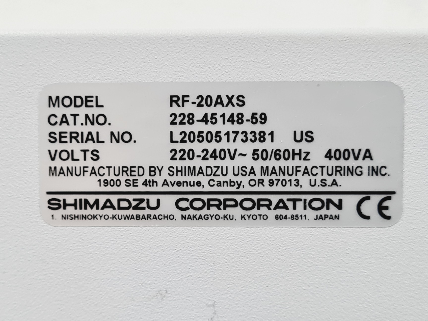 Image of Shimadzu Prominence HPLC System SIL-20AC/CT0-20AC/DGU-20A3R/SPD-20A/RF-20A/LC-20
