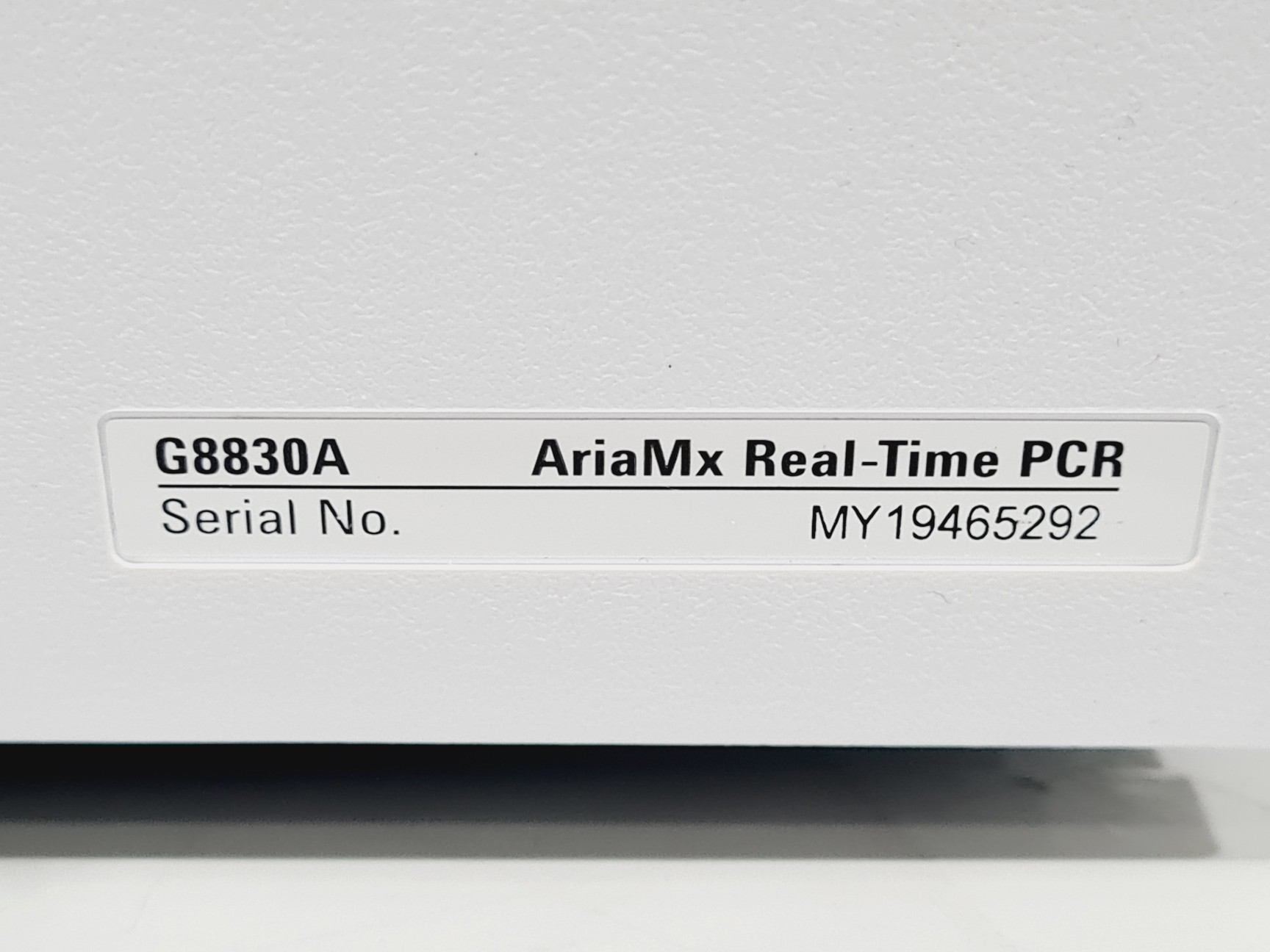 Image of Agilent AriaMx Real-Time RT-PCR Thermal Cycler System 2019 Lab