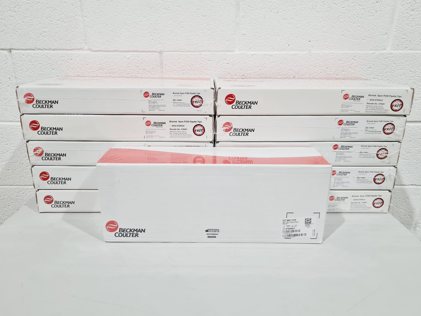 Image of Job Lot 45 x Boxes Beckman Coulter Pipette Tips for Liquid Handling 