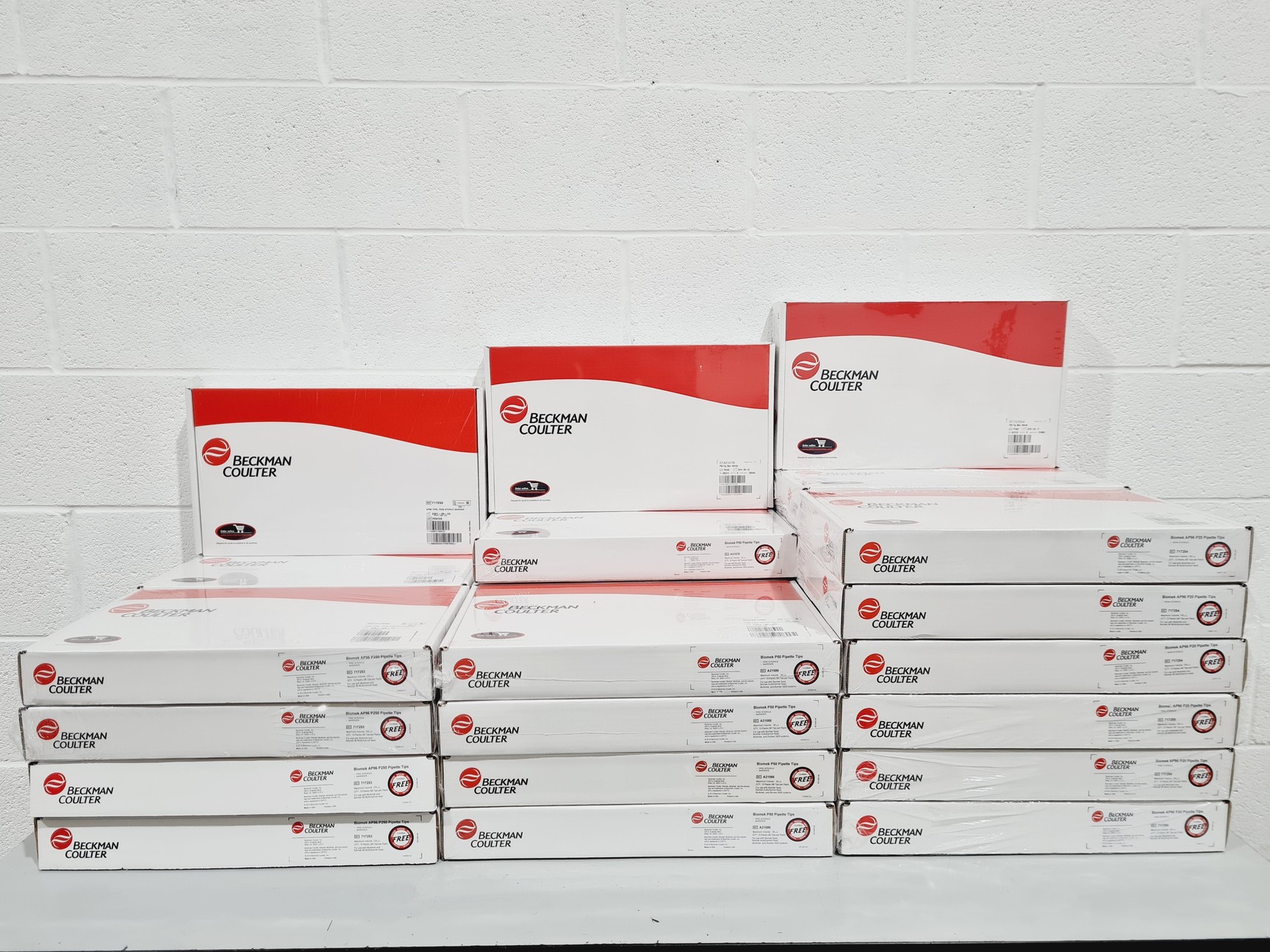 Image of Job Lot 45 x Boxes Beckman Coulter Pipette Tips for Liquid Handling 