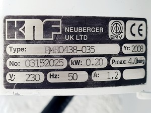 Thumbnail image of KNF Portable Pump PME0438-035 Diaphragm Vacuum Pump