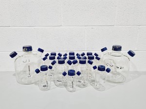 Image of Lot of 13 x Techne Lab Spinner Flasks for Magnetic Stirrer Various Sizes