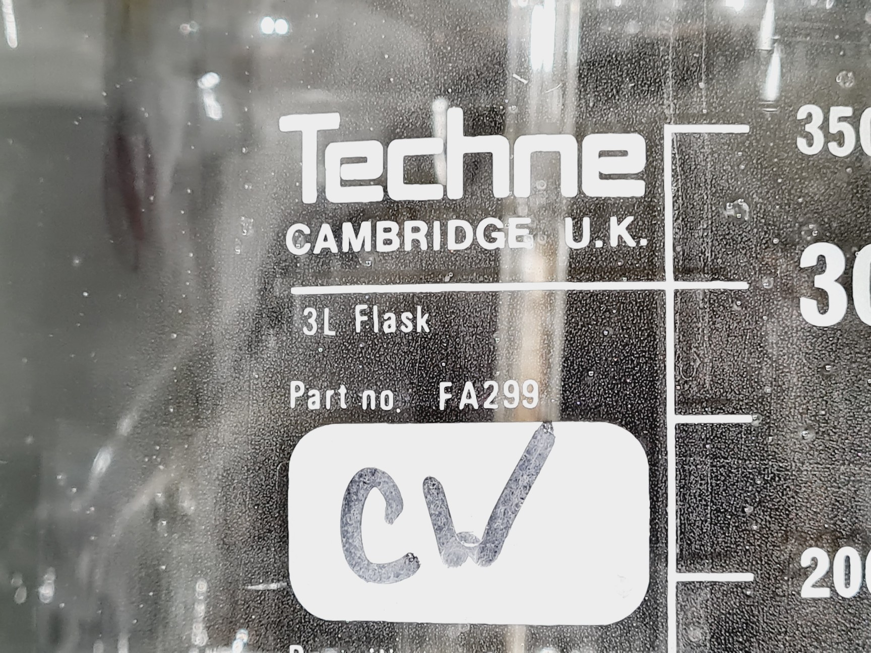 Image of Lot of 13 x Techne Lab Spinner Flasks for Magnetic Stirrer Various Sizes
