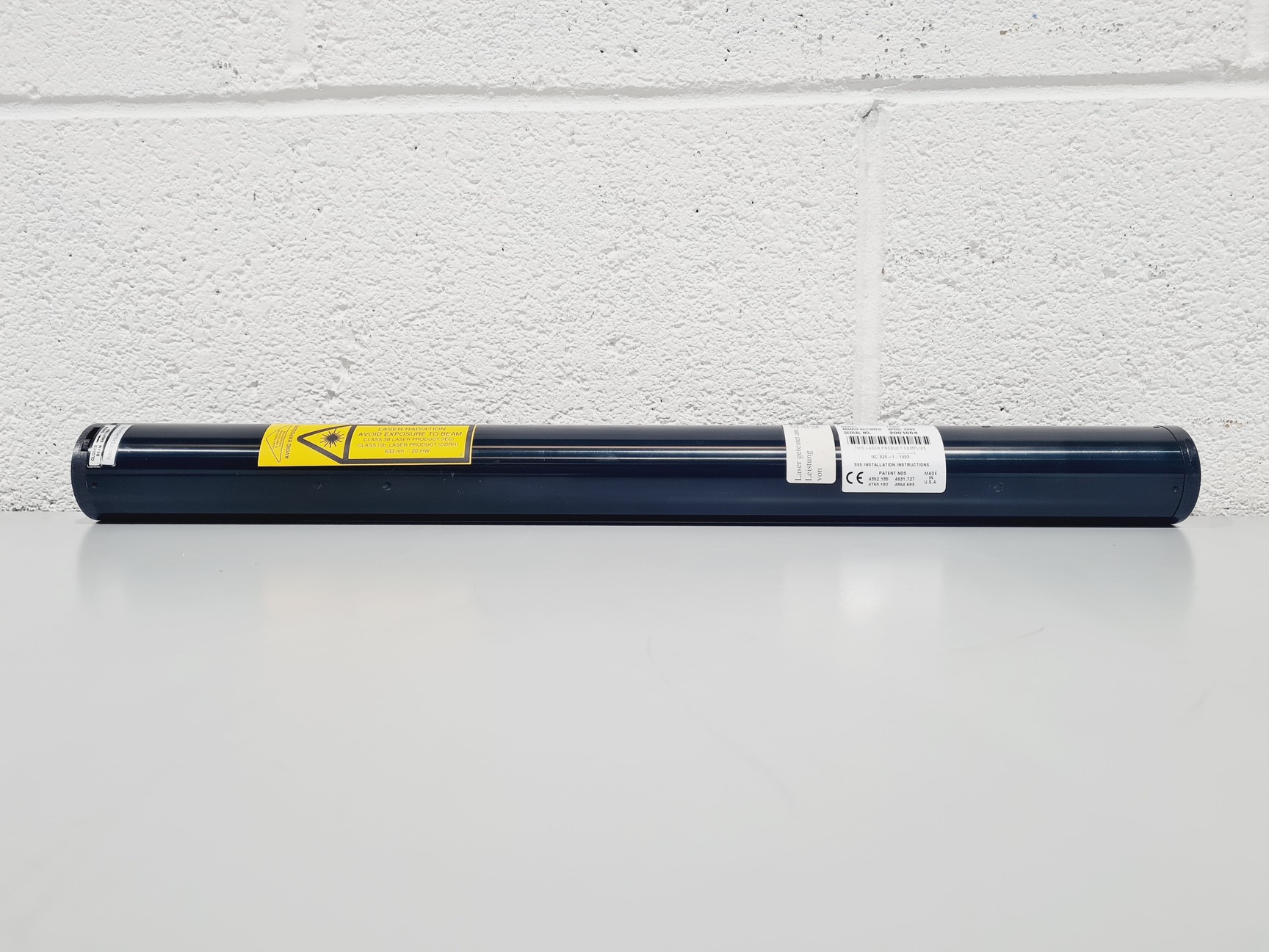 Image of JDS Uniphase Helium-Neon Gas Laser Head Model: 1135P with PSU