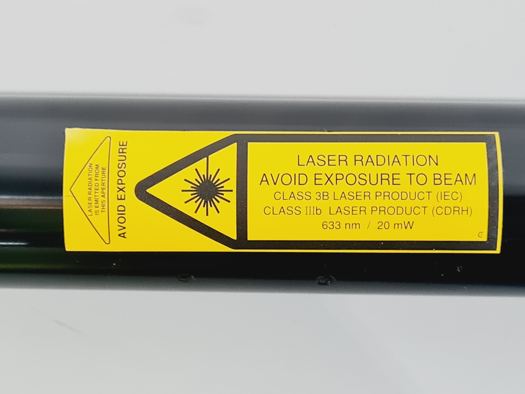 Image of JDS Uniphase Helium-Neon Gas Laser Head Model: 1135P with PSU