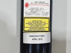 Thumbnail image of Lasos Lasertechnik Helium-Neon Gas Laser Model: LGK 778 p100 with PSU