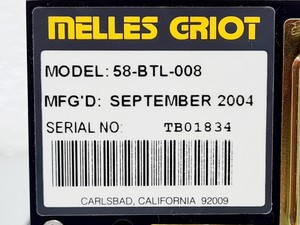 Thumbnail image of Melles Griot Laser Head kineFLEX Model: 58-BTL-008 with PSU 58-PSM-400