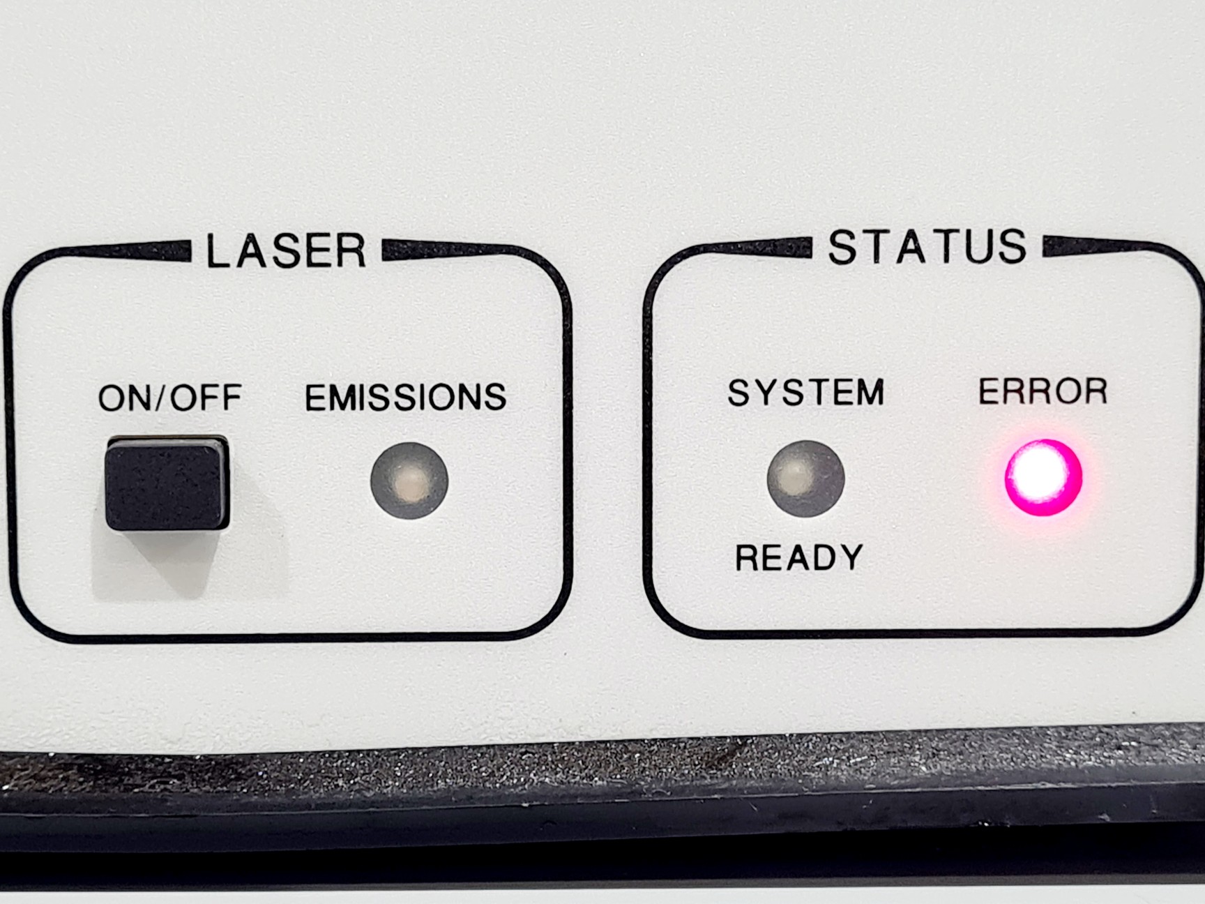 Image of Melles Griot Laser Head kineFLEX Model: 58-BTL-008 with PSU 58-PSM-400