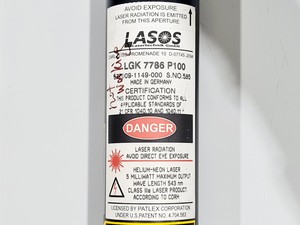 Thumbnail image of LASOS Helium-Neon Gas Laser Model: LGK 7786 P100