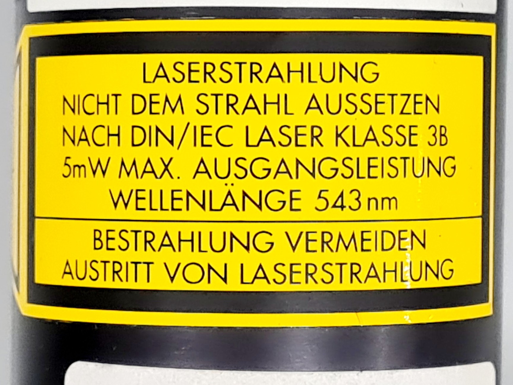 Image of LASOS Helium-Neon Gas Laser Model: LGK 7786 P100
