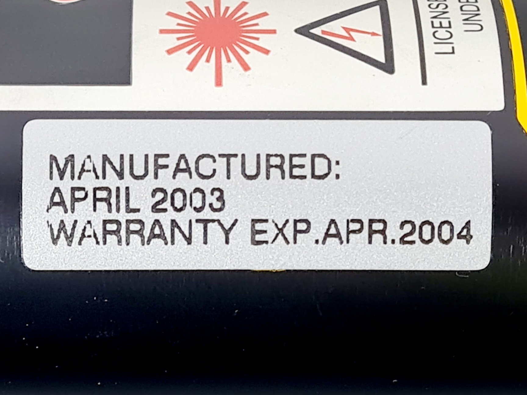 Image of LASOS Helium-Neon Gas Laser Model: LGK 7786 P100