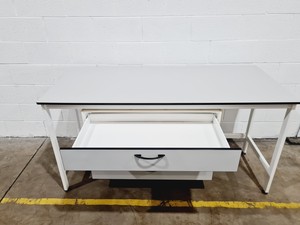 Thumbnail image of Trespa Table Workbench 180 x 80 x 90cm w/ 4 Centre Drawers Lab