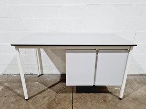 Image of 2 Cupboard Workbench Table 175 x 50 x 70cm