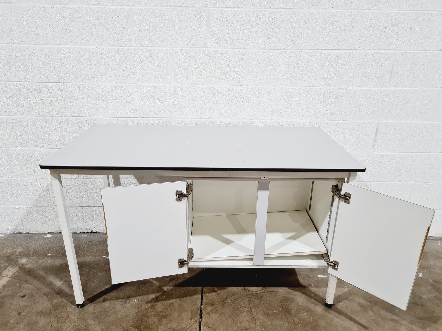 Image of 2 Cupboard Workbench Table 175 x 50 x 70cm