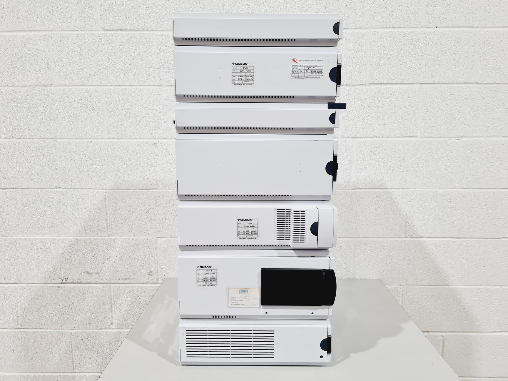 Image of Agilent Technologies 1260 Infinity HPLC System, G1316A, G1329B, G1314B