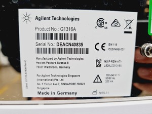 Thumbnail image of Agilent Technologies 1260 Infinity HPLC System, G1316A, G1329B, G1314B
