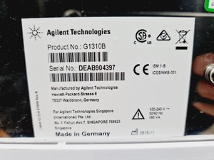 Thumbnail image of Agilent Technologies 1260 Infinity HPLC System, G1316A, G1329B, G1314B