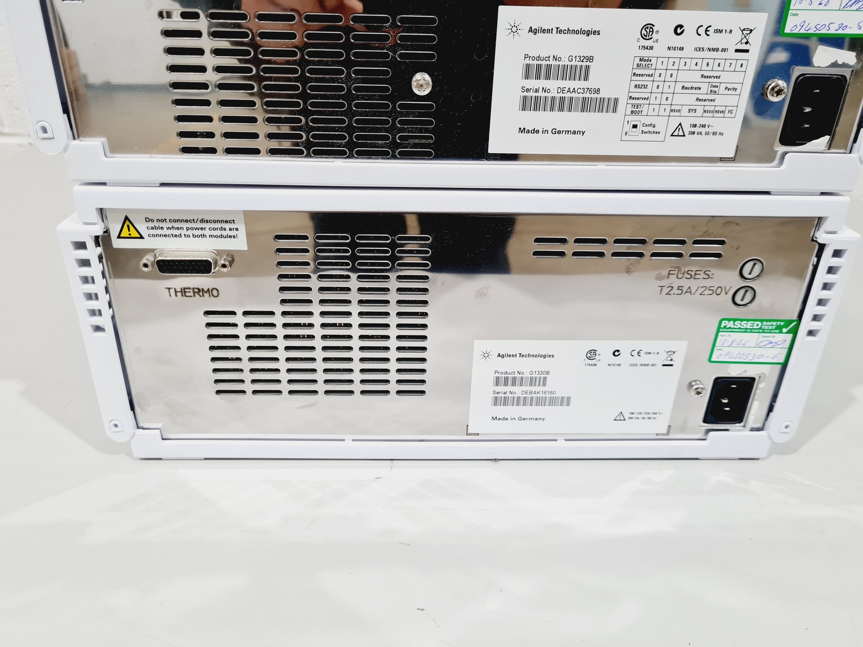 Image of Agilent Technologies 1260 Infinity HPLC System, G1316A, G1329B, G1314B