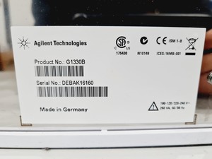 Thumbnail image of Agilent Technologies 1260 Infinity HPLC System, G1316A, G1329B, G1314B