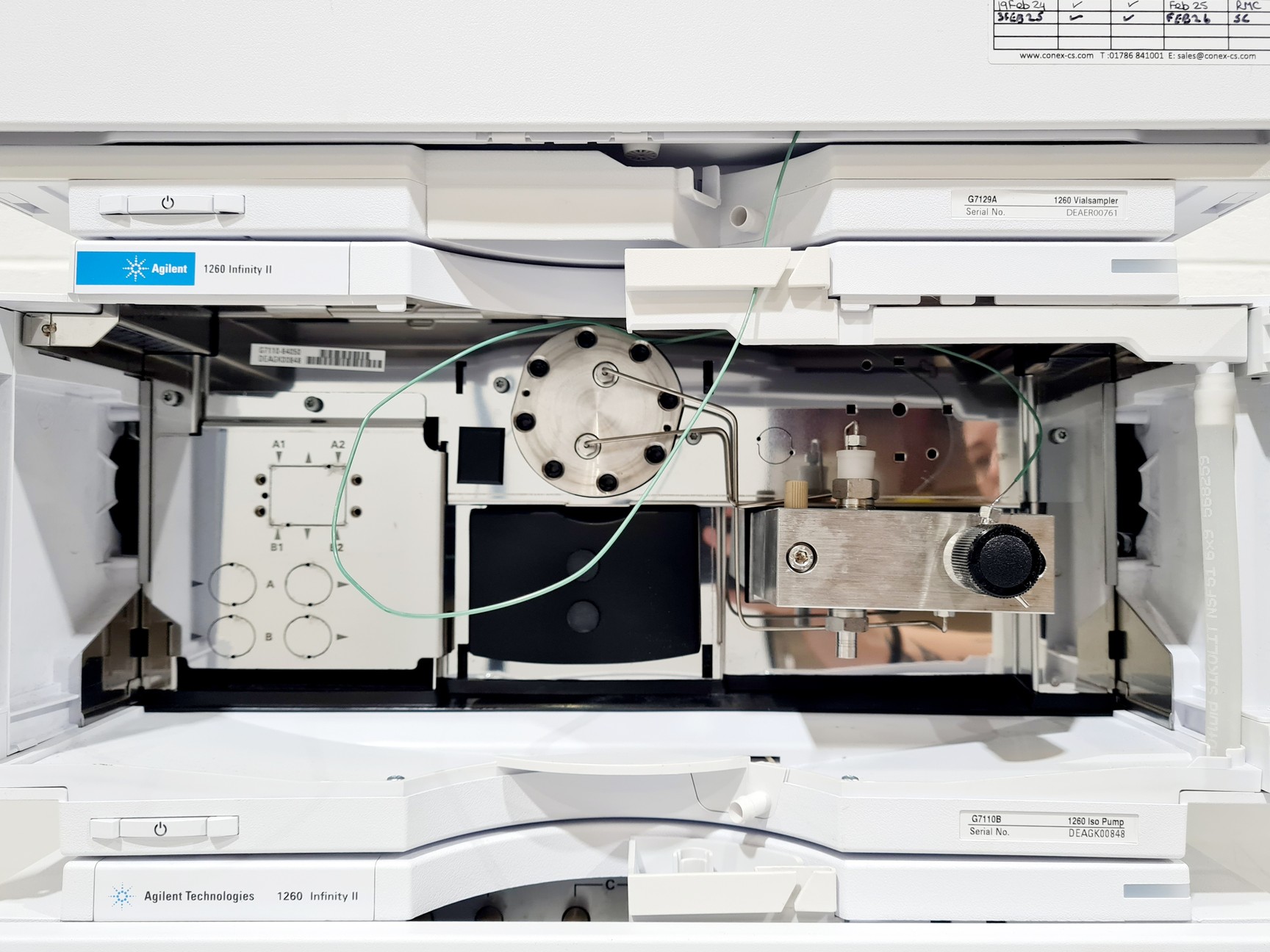 Image of Agilent 1260 Infinity II HPLC System G7129A, G7110B, G7116A, G7114A