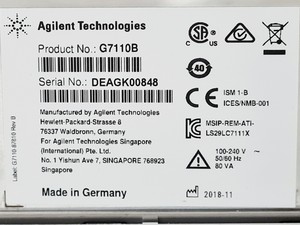 Thumbnail image of Agilent 1260 Infinity II HPLC System G7129A, G7110B, G7116A, G7114A