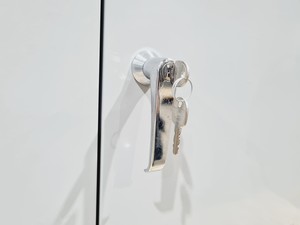 Thumbnail image of Small Grey Flameproof Solvent Cabinet