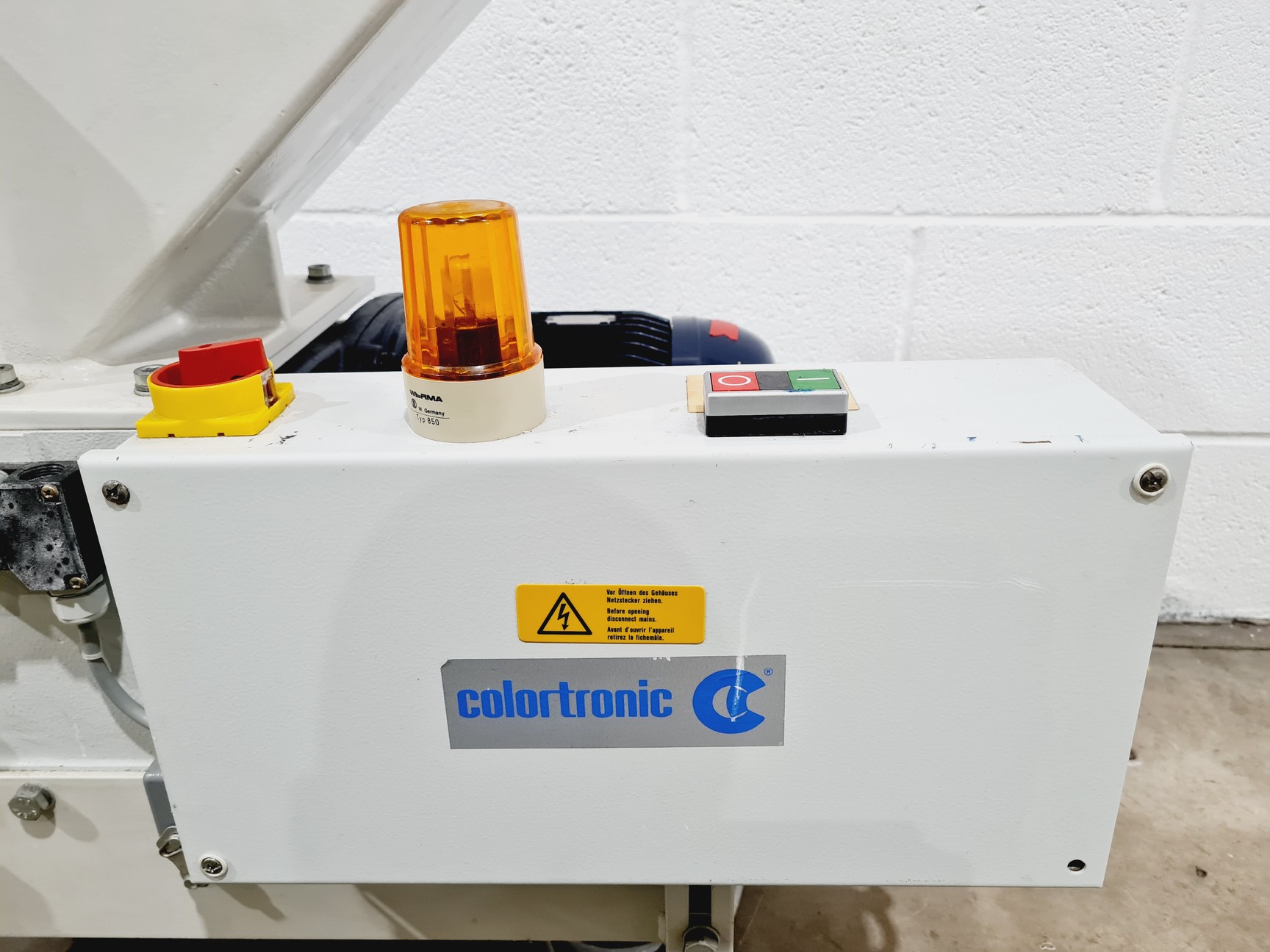 Image of Colortronic M 103 Portable Granulator/Grinder Plastic Process 