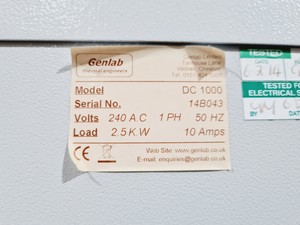 Thumbnail image of Genlab DC 1000 Drying Cabinet Lab