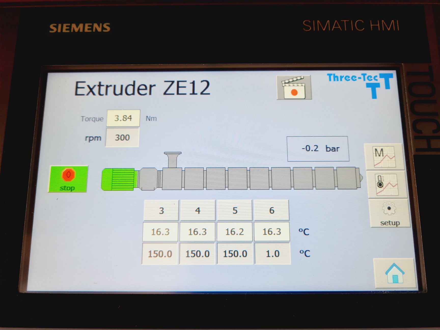 Image of Three-Tec ZE12 Twin Screw Extruder Lab
