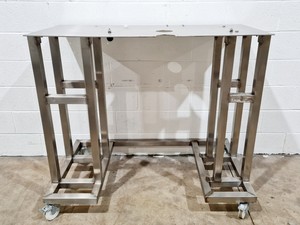 Image of Stainless Steel Frame for Process Equipment 140 x 60 x 121cm