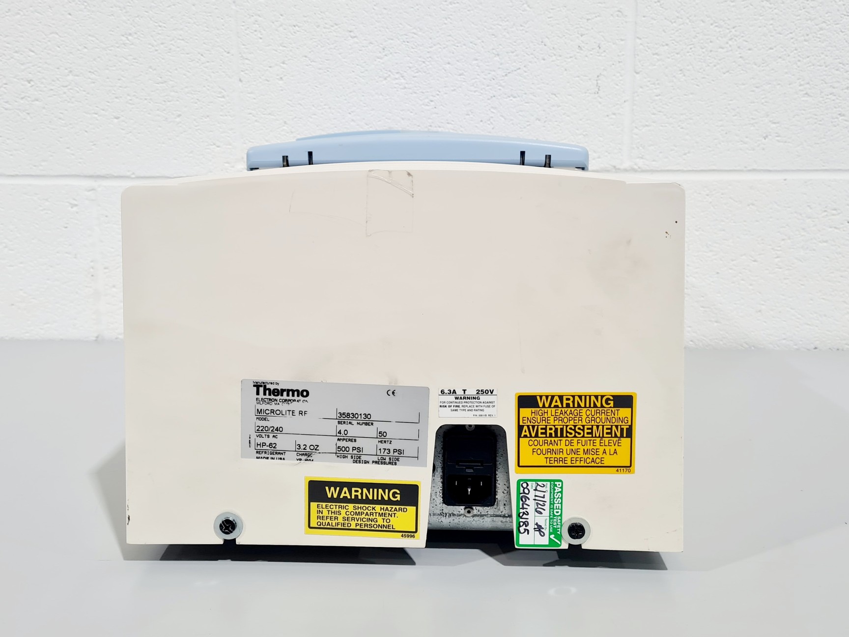 Image of Thermo Electron Microlite RF Benchtop Centrifuge w/ 851 Rotor 13500 RPM Lab 