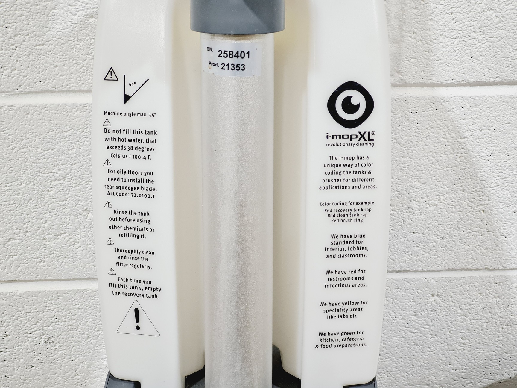 Image of  iMOP XL Floor Scrubber Machine - K.1.IMOPXLN.FCT.7
