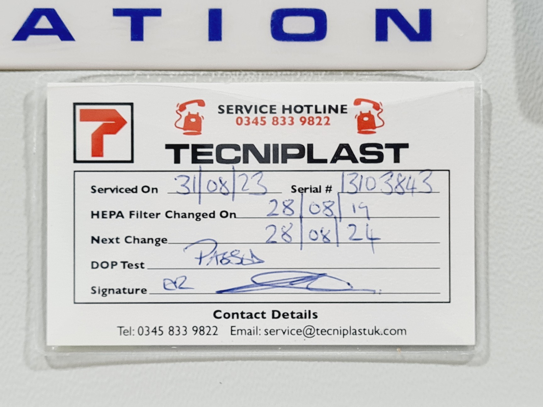 Image of Techniplast C55 Evo Plus Changing Station - 9CS5ET2TNFL