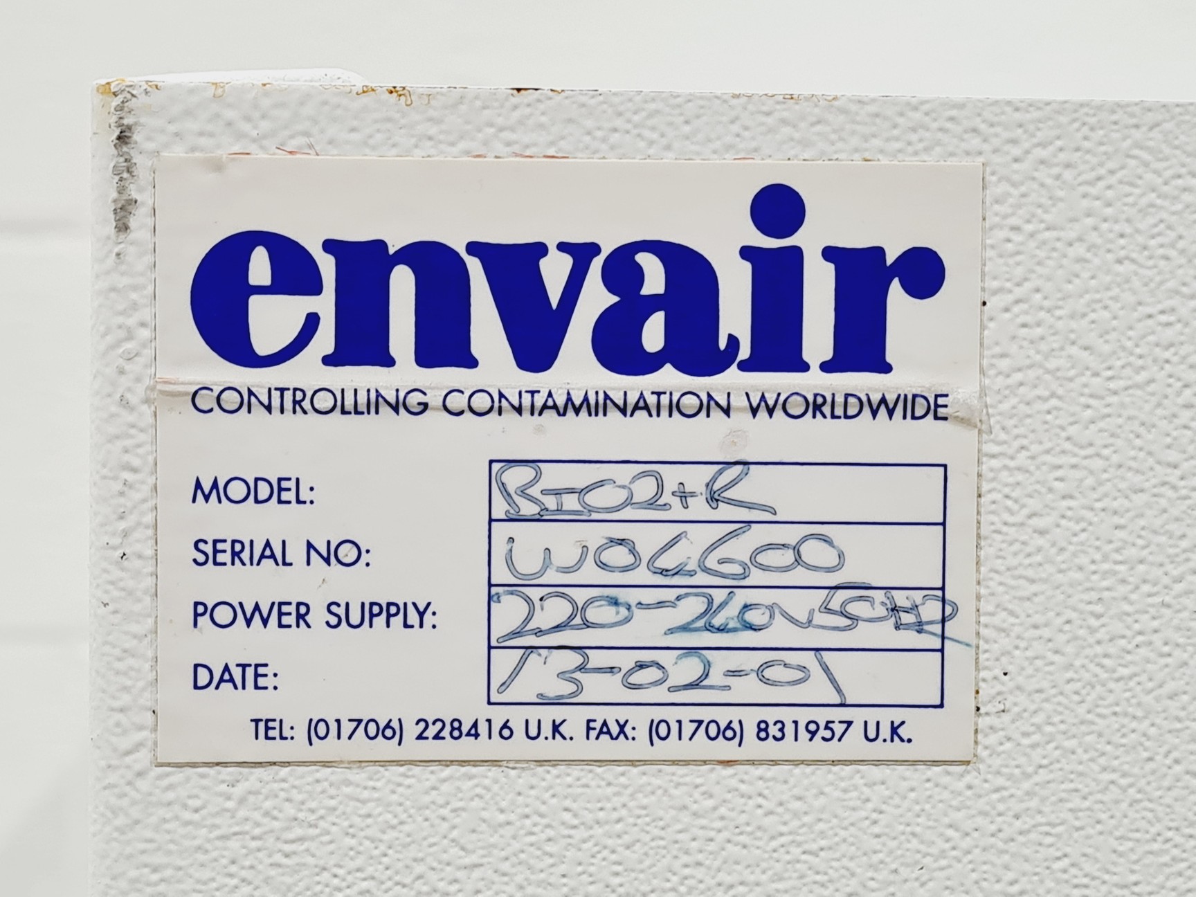 Image of Envair Bio 2+ Class 2 Safety Cabinet Lab