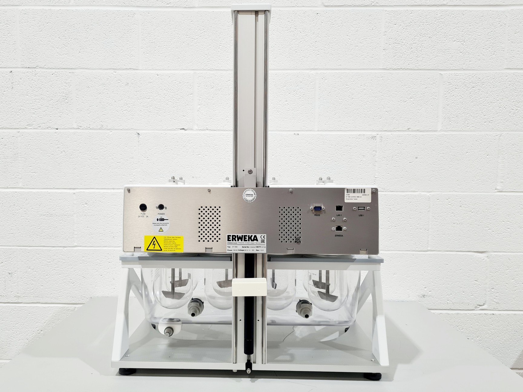 Image of Erweka DT 956 Dissolution System with Erweka DH 1520 Lab