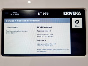 Thumbnail image of Erweka DT 956 Dissolution System with Erweka DH 1520 Lab