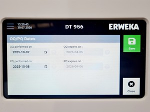 Thumbnail image of Erweka DT 956 Dissolution System with Erweka DH 1520 Lab