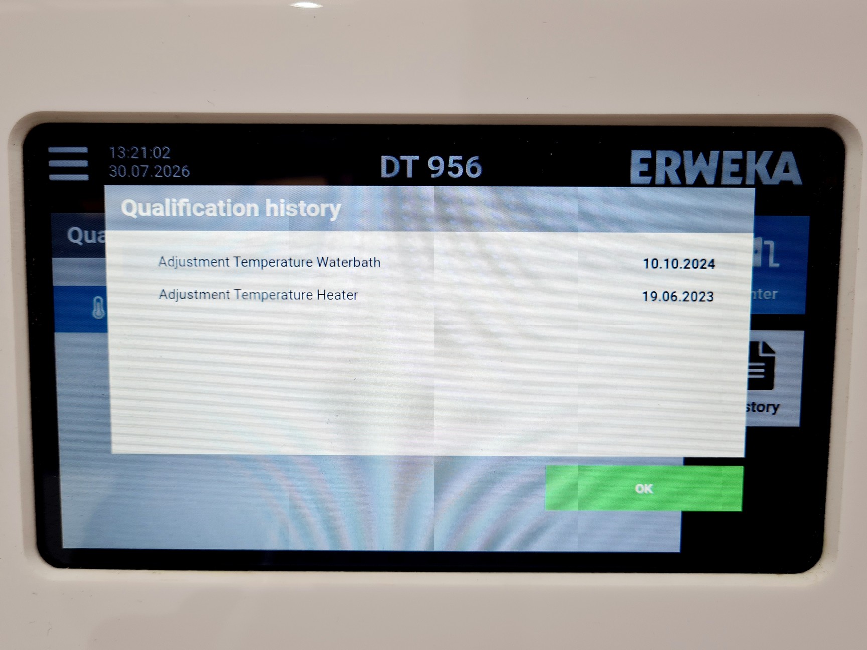 Image of Erweka DT 956 Dissolution System with Erweka DH 1520 Lab